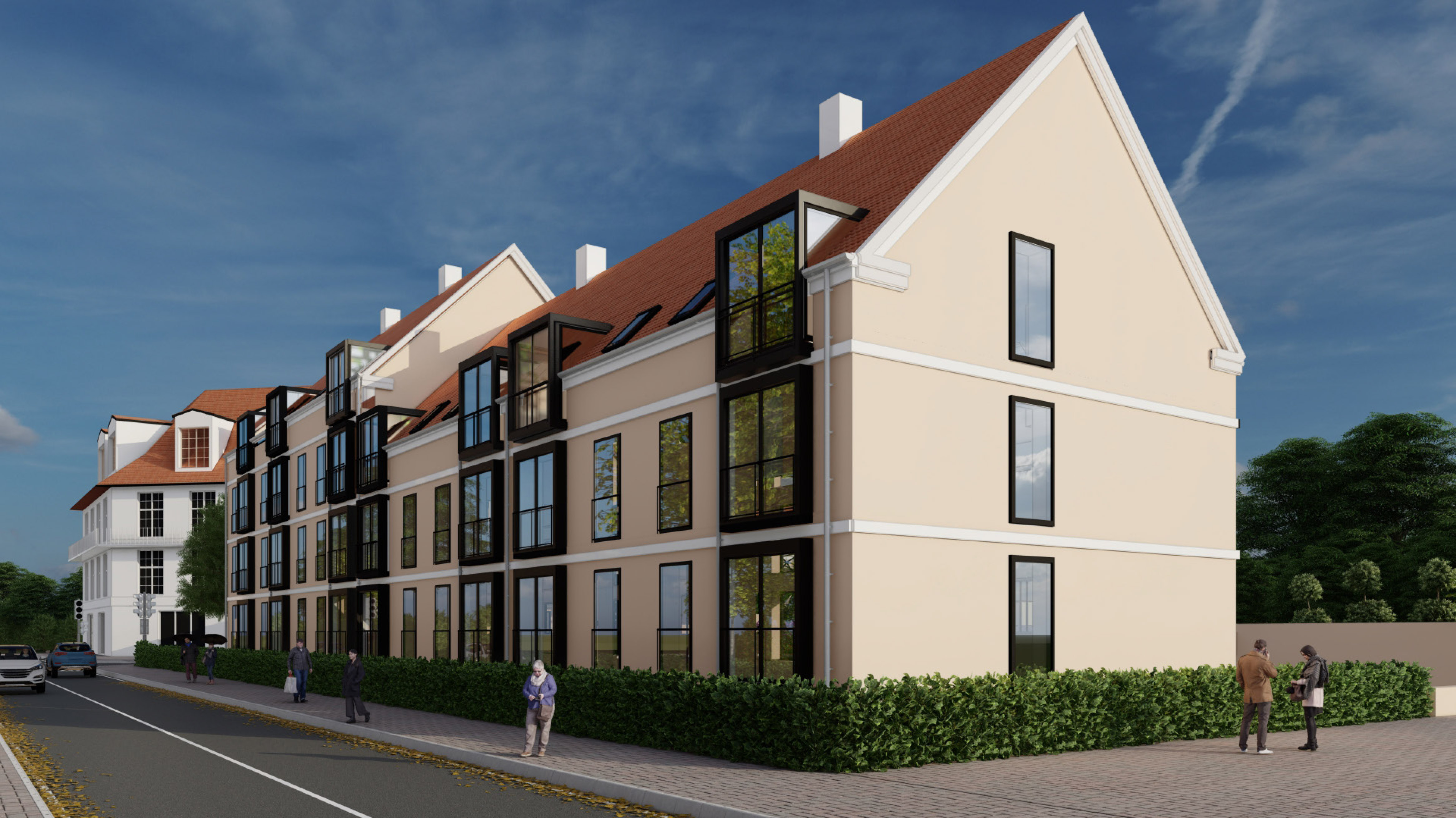 Tikanten, 50 boliger i Hillerød Kieler Architects ApS